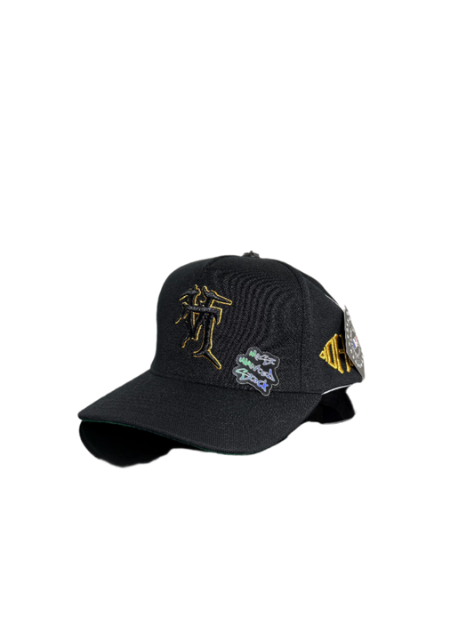 KTHLA • sacred la metallic gold